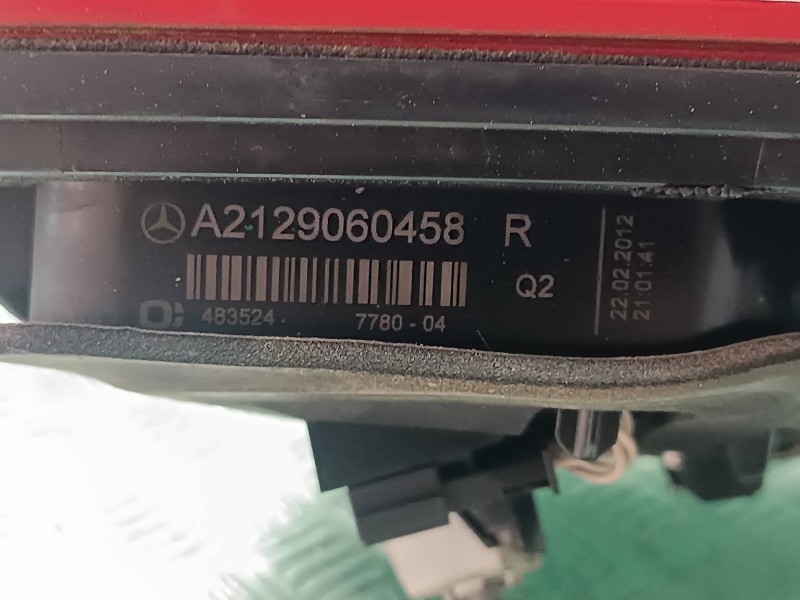 Recambio de piloto trasero derecho interior para mercedes-benz clase e (w212) lim. e 200 cdi be dynamic edition (212.005) refere