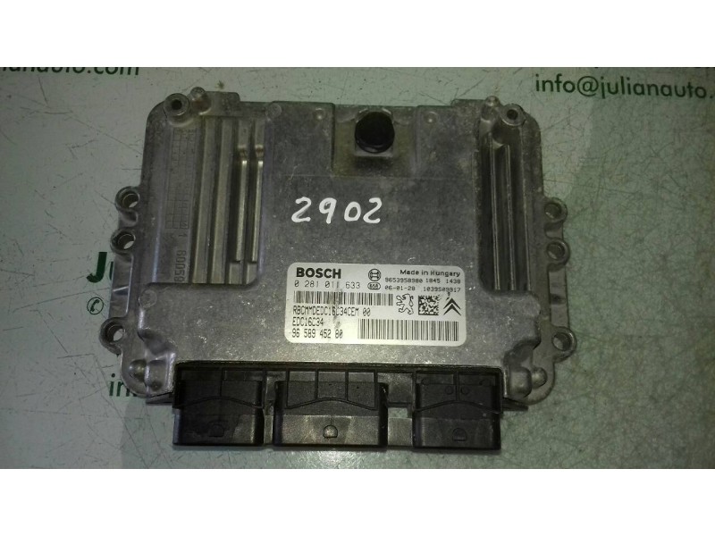 Recambio de centralita motor uce para peugeot 407 sw confort referencia OEM IAM 0281011633  KIT - BOSCH