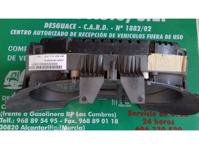 Recambio de cuadro instrumentos para seat ibiza (6l1) 1.4 tdi referencia OEM IAM 6L0920803A  MAGNETI MARELLI