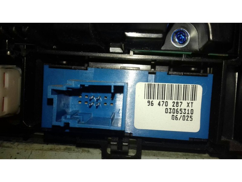 Recambio de mando calefaccion / aire acondicionado para peugeot 407 sw confort referencia OEM IAM 96610448 96512442XT 96470287XT