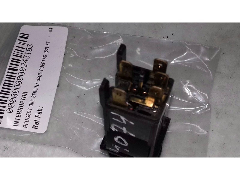 Recambio de interruptor para peugeot 306 berlina 3/4/5 puertas (s2) xt referencia OEM IAM   LUNA TERMICA