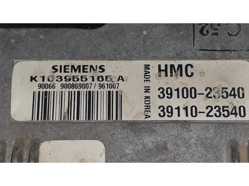 Recambio de centralita motor uce para hyundai coupe (j2) 2.0 fx coupe referencia OEM IAM K103955165A  