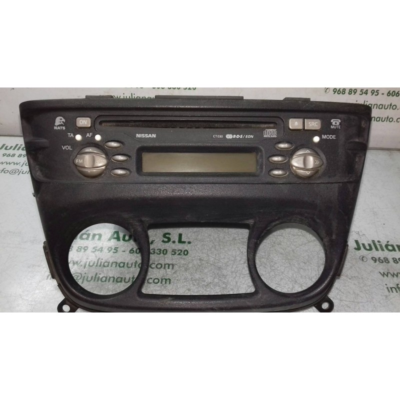 Recambio de sistema audio / radio cd para nissan almera (n16/e) acenta referencia OEM IAM 28185BN311 PN2424M 