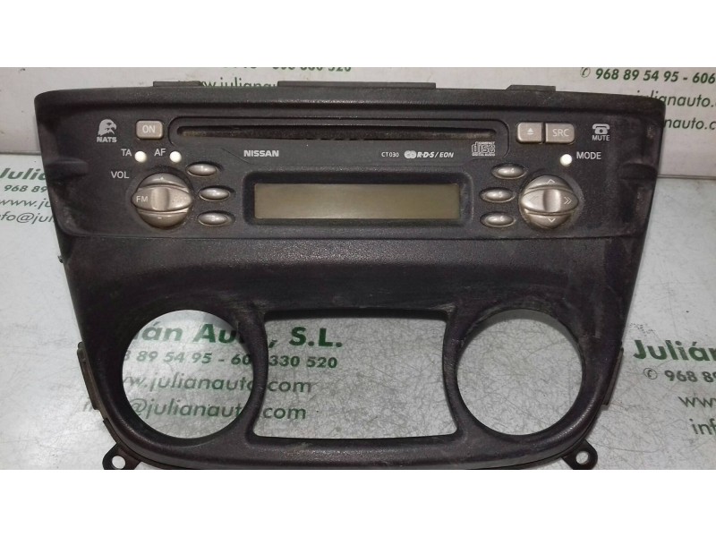 Recambio de sistema audio / radio cd para nissan almera (n16/e) acenta referencia OEM IAM 28185BN311 PN2424M 