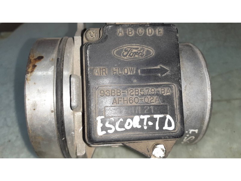 Recambio de caudalimetro para ford escort berl./turnier intro berlina referencia OEM IAM 92BB12B579BA  