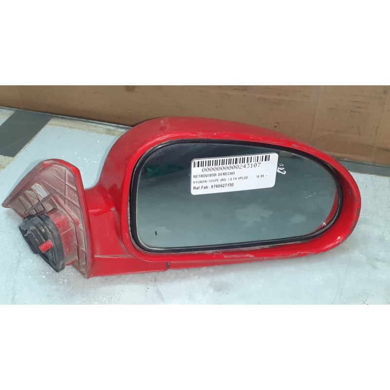 Recambio de retrovisor derecho para hyundai coupe (rd) 1.6 fx xplod referencia OEM IAM 8760627150 020079 ELECTRICO