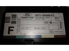 Recambio de modulo confort para ford focus turnier (cak) ambiente referencia OEM IAM 1S7T15K600FC 5WK48730E T83SA SIEMENS - VDO 2