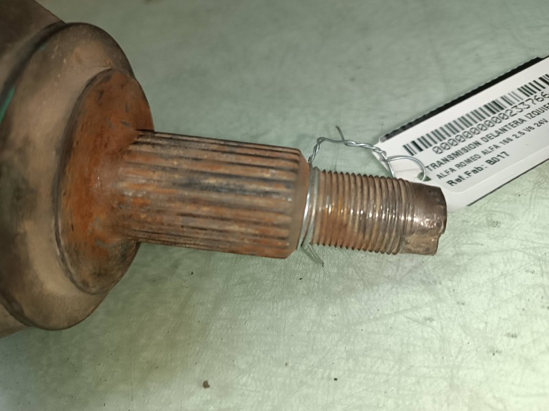Recambio de transmision delantera izquierda para alfa romeo 166 2.5 v6 24v referencia OEM IAM B017  