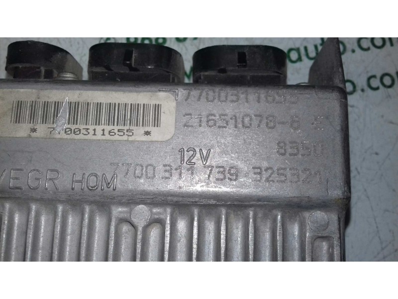 Recambio de centralita motor uce para opel zafira a blue line referencia OEM IAM 7700311655 7700311739 SAGEM