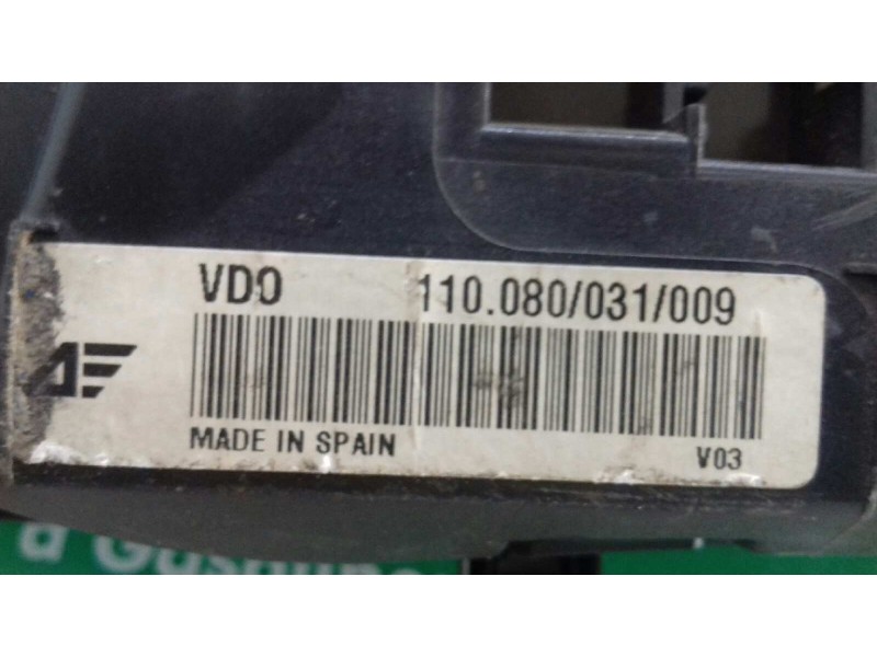 Recambio de cuadro instrumentos para volkswagen sharan (7m6/7m9) 1.9 tdi referencia OEM IAM 7M3920820F  VDO