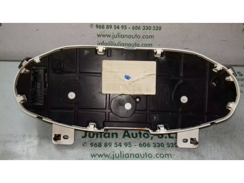 Recambio de cuadro instrumentos para ford fiesta (cb1) titanium referencia OEM IAM 8A6T10849EG  