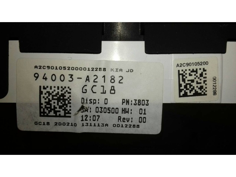 Recambio de centralita motor uce para kia cee´d concept referencia OEM IAM 391012BRBD 94003A2182 KIT - BOSCH