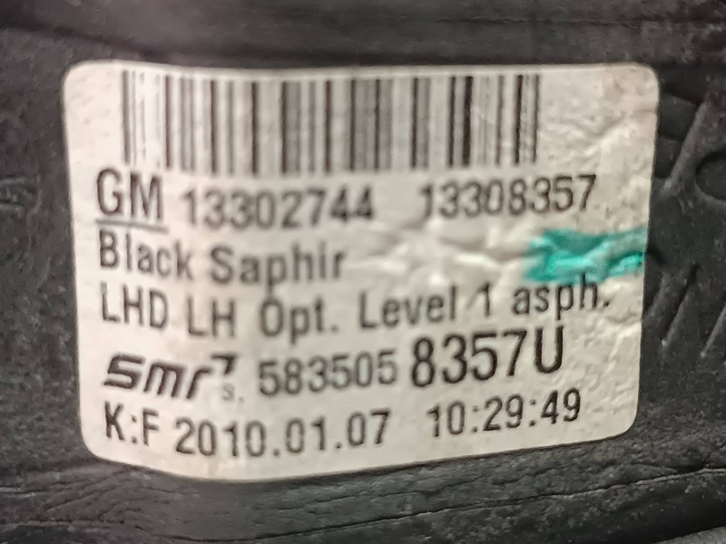 Recambio de retrovisor izquierdo para opel astra j lim. cosmo referencia OEM IAM 13302744 021094 ELECTRICO