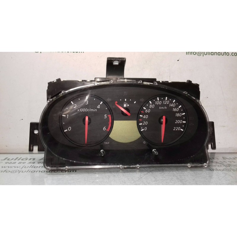 Recambio de cuadro instrumentos para nissan micra (k12e) line up referencia OEM IAM BG17B L200300A011200060 