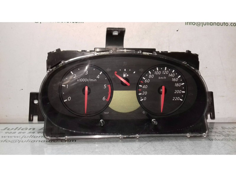 Recambio de cuadro instrumentos para nissan micra (k12e) line up referencia OEM IAM BG17B L200300A011200060 