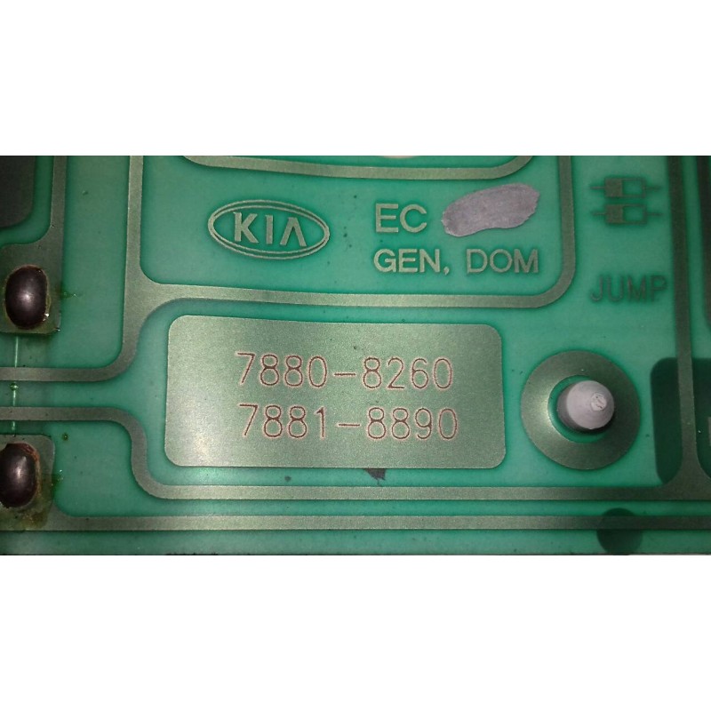 Recambio de cuadro instrumentos para kia rio rs paket s berlina (5-ptas.) referencia OEM IAM KF94003FD140 20031003 78808260