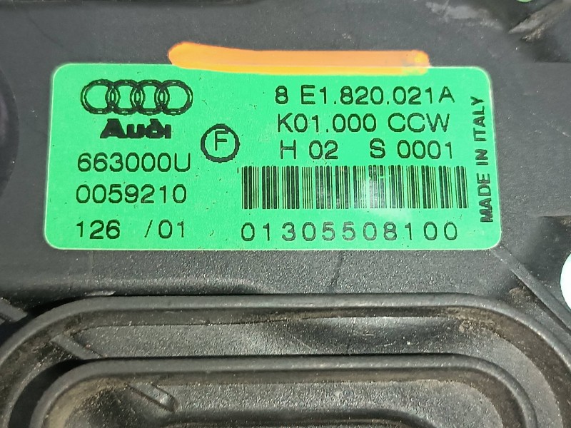 Recambio de ventilador calefaccion para audi a4 berlina (8e) 1.9 tdi (96kw) referencia OEM IAM 8E1820021A K01000CCW VALEO