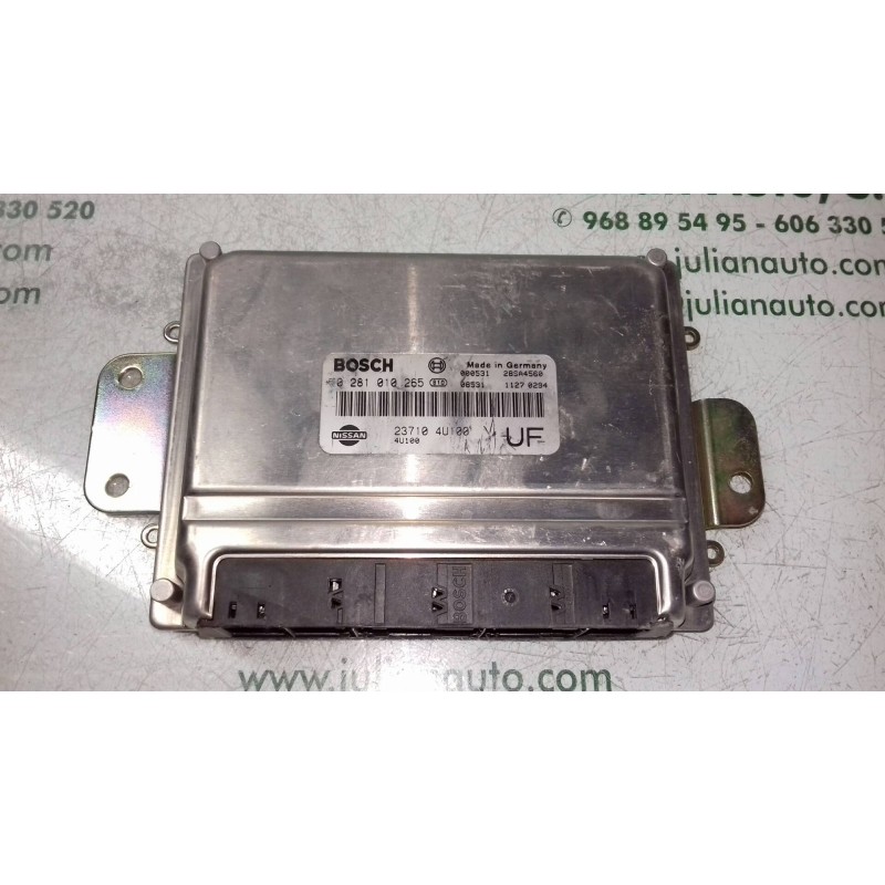 Recambio de centralita motor uce para nissan almera tino (v10m) ambience referencia OEM IAM 237104U100 0281010265 BOSCH