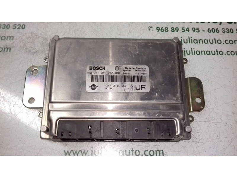 Recambio de centralita motor uce para nissan almera tino (v10m) ambience referencia OEM IAM 237104U100 0281010265 BOSCH