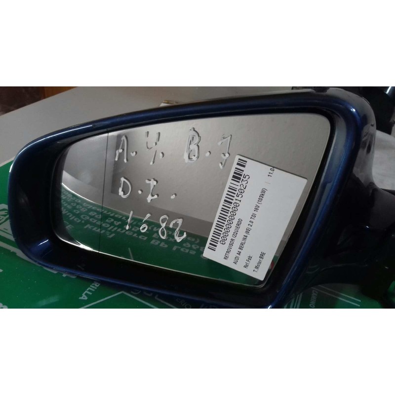 Recambio de retrovisor izquierdo para audi a4 berlina (8e) 2.0 tdi 16v (103kw) referencia OEM IAM   ELECTRICO