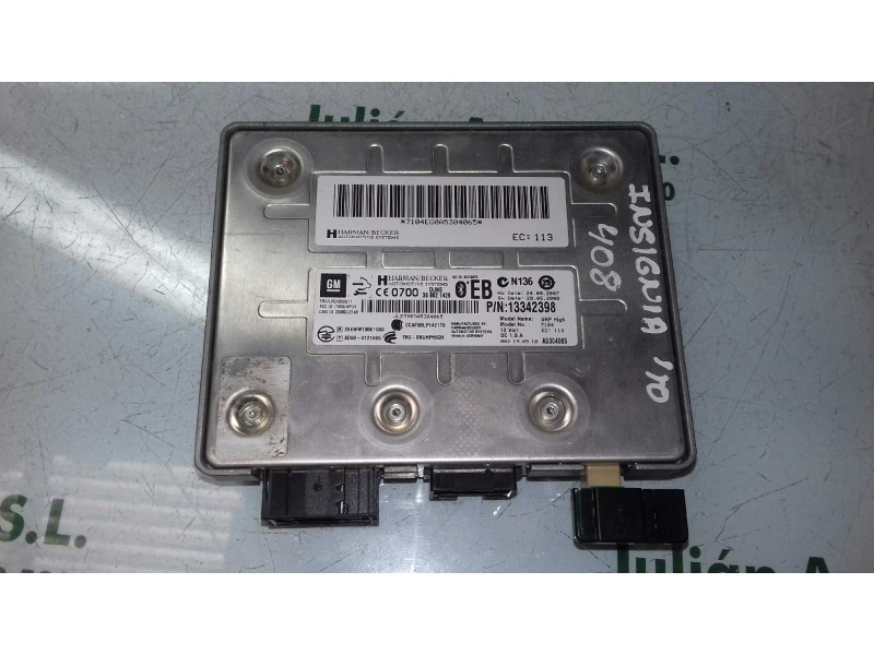 Recambio de modulo electronico para opel insignia berlina edition referencia OEM IAM 13342398 A5304065 CENTRALITA BLUETOOTH