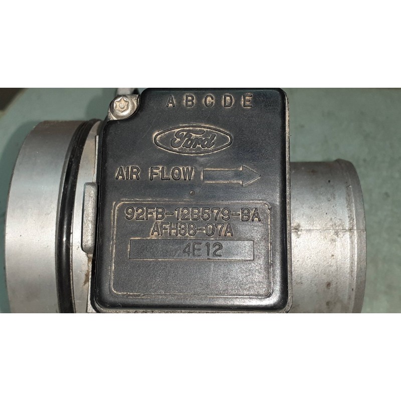 Recambio de caudalimetro para ford escort berlina/turnier bravo lim. referencia OEM IAM 92FB12B579BA  CONECTOR 4 PINES