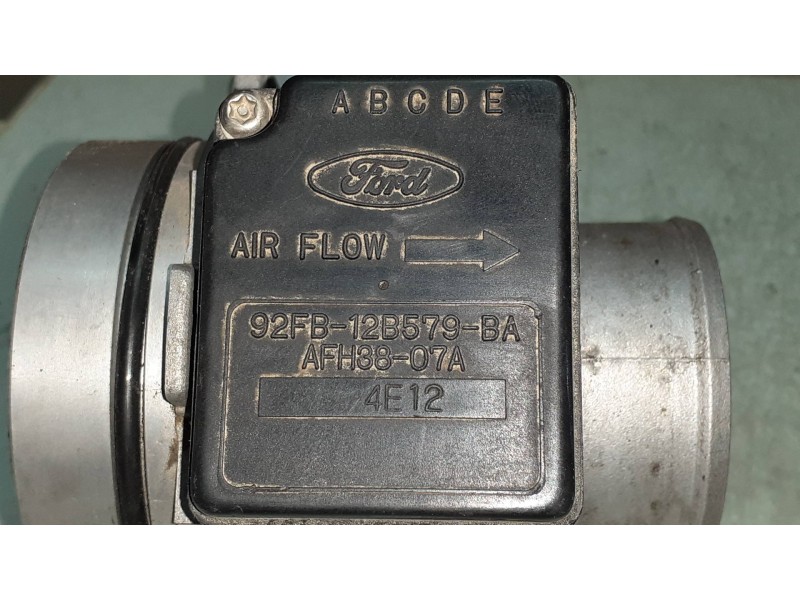 Recambio de caudalimetro para ford escort berlina/turnier bravo lim. referencia OEM IAM 92FB12B579BA  CONECTOR 4 PINES