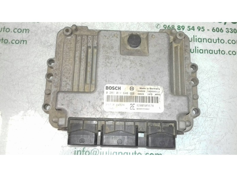 Recambio de centralita motor uce para nissan primera berlina (p12) acenta referencia OEM IAM 8200305678 0281011646 BOSCH