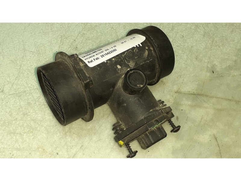 Recambio de caudalimetro para hyundai accent (x3) 1.5 gs referencia OEM IAM 2816422060  CONECTOR 4 PINES