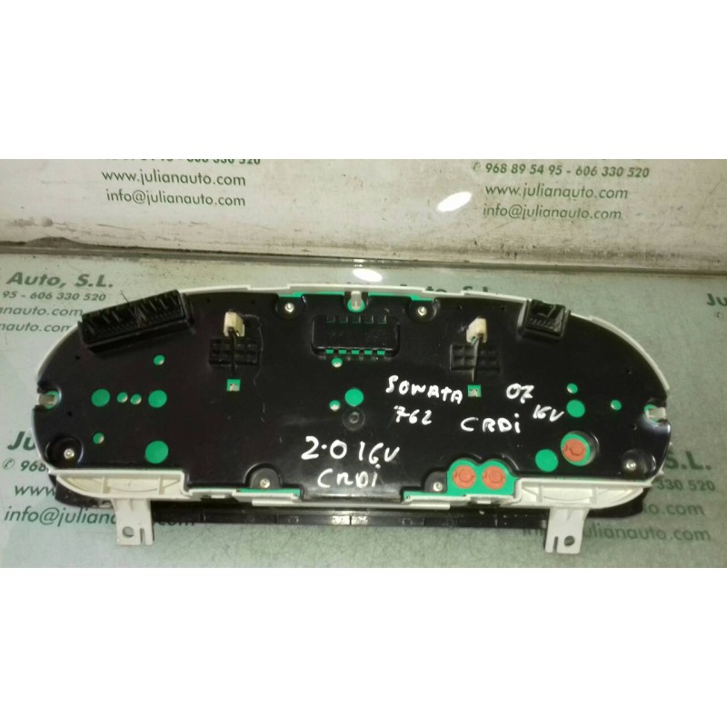 Recambio de cuadro instrumentos para hyundai sonata (nf) 2.0 crdi comfort ii referencia OEM IAM 940033K320 T78 