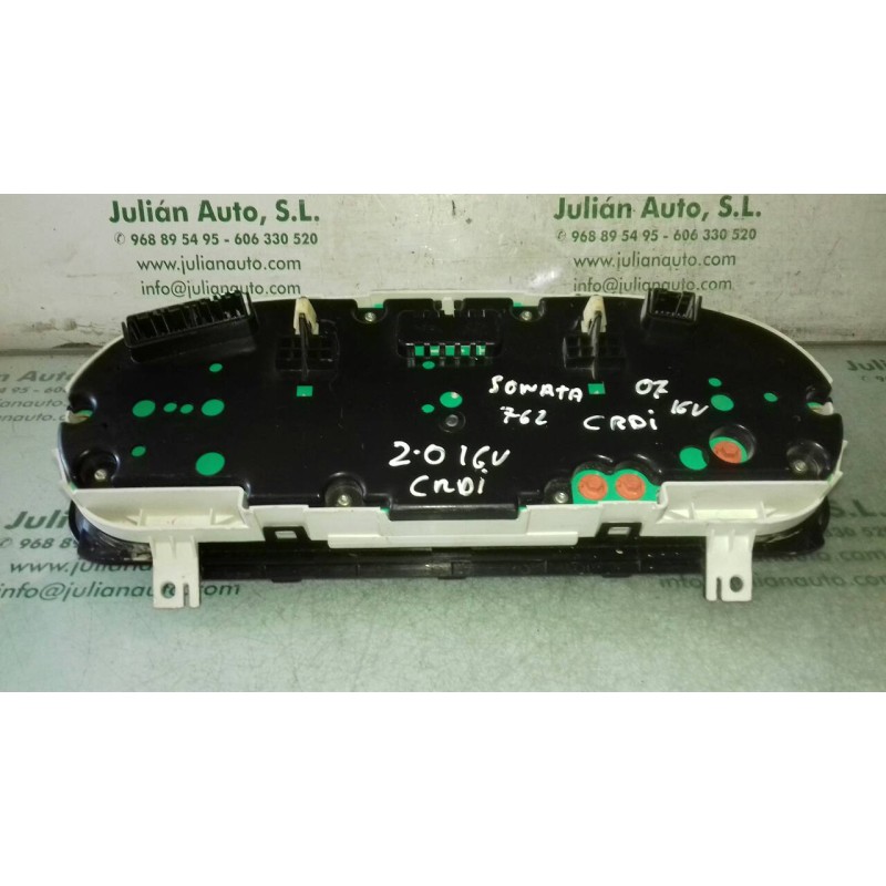 Recambio de cuadro instrumentos para hyundai sonata (nf) 2.0 crdi comfort ii referencia OEM IAM 940033K320 T78 