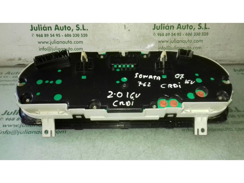Recambio de cuadro instrumentos para hyundai sonata (nf) 2.0 crdi comfort ii referencia OEM IAM 940033K320 T78 