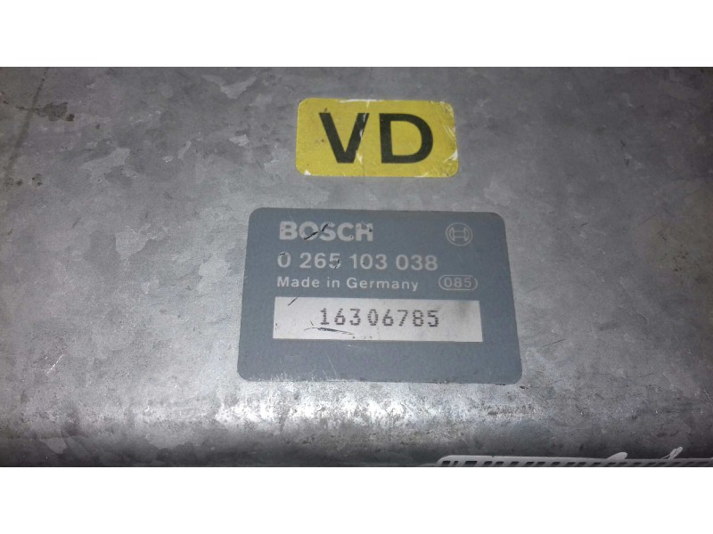 Recambio de centralita abs para opel calibra básico referencia OEM IAM 0265103038 16306785 BOSCH