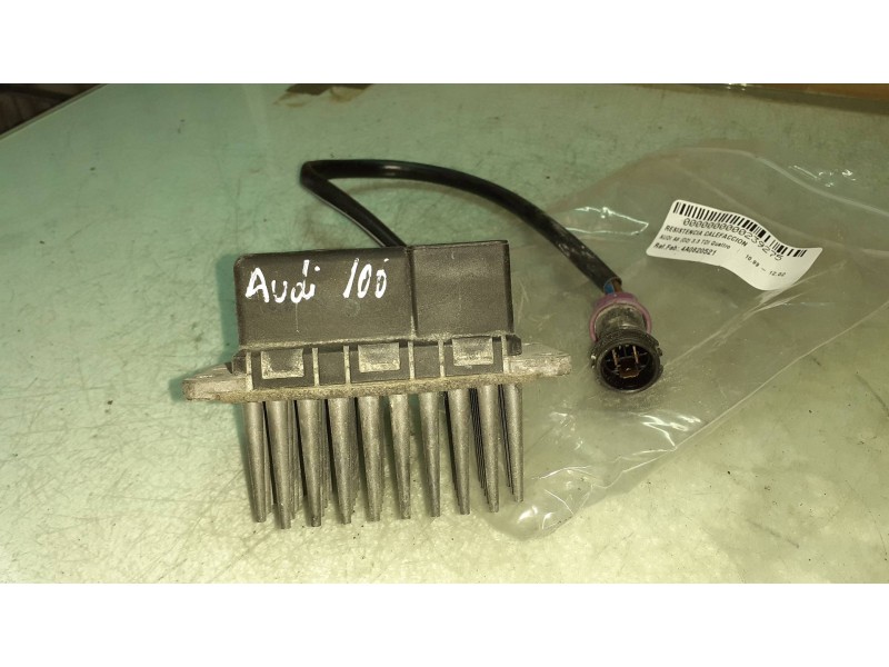 Recambio de resistencia calefaccion para audi a8 (d2) 3.3 tdi quattro referencia OEM IAM 4A0820521  