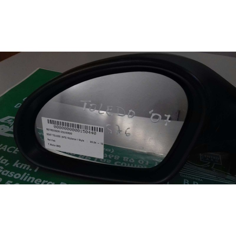 Recambio de retrovisor izquierdo para seat toledo (5p2) stylance / style referencia OEM IAM   ELECTRICO