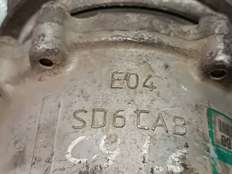 Recambio de compresor aire acondicionado para citroen c4 coupe lx referencia OEM IAM 9651910980 SD6C12 SANDEN