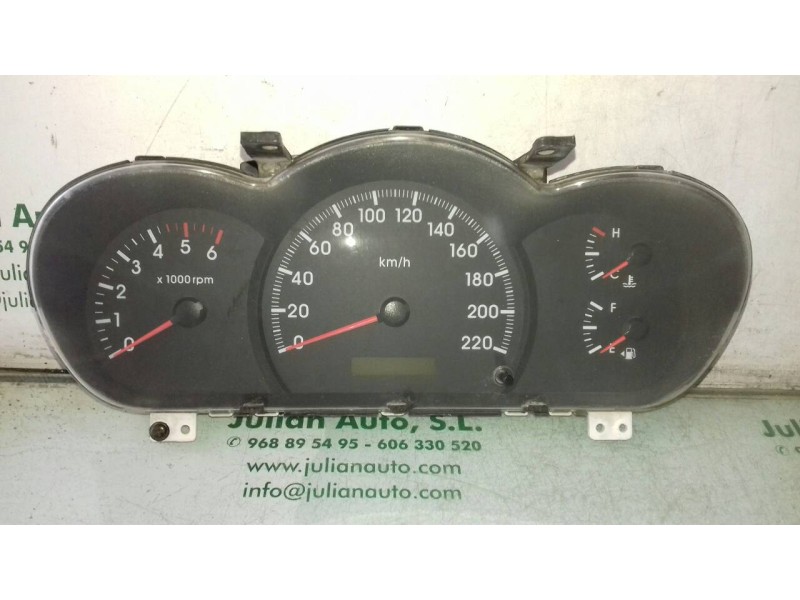 Recambio de cuadro instrumentos para kia cerato 1.5 lx crdi familiar (5-ptas.) referencia OEM IAM D23940032F300 20041206 