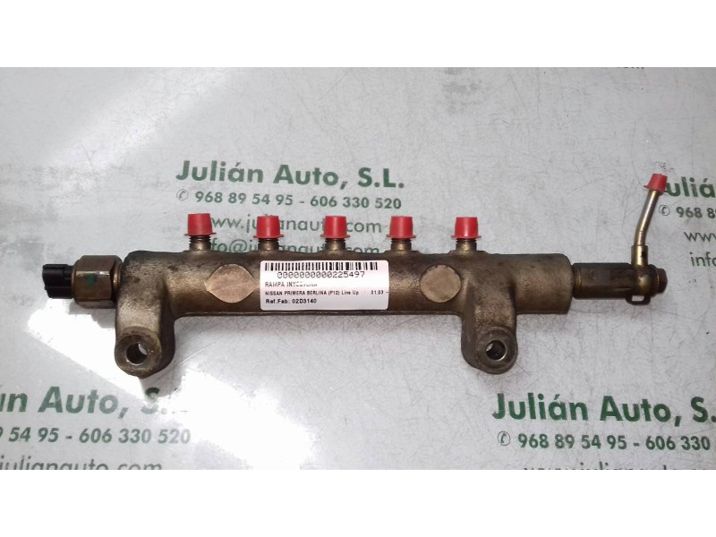 Recambio de rampa inyectora para nissan primera berlina (p12) line up referencia OEM IAM 02D3140 02D2913 DENSO