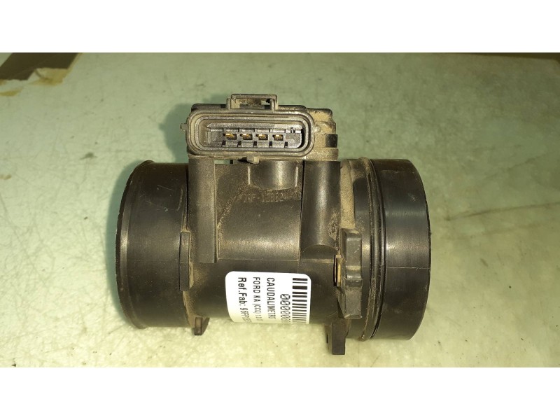 Recambio de caudalimetro para ford ka (ccq) 1.3 cat referencia OEM IAM 96FP12B579AB  CONECTOR 4 PINES Recambio de caudalimetro para ford ka (ccq) 1.3 cat referencia OEM IAM 96FP12B579AB  CONECTOR 4 PINES