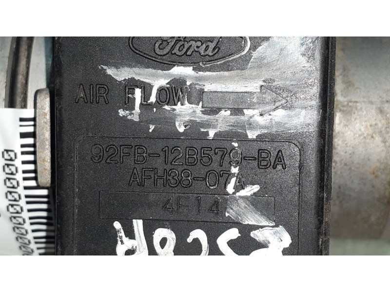 Recambio de caudalimetro para ford escort berlina/turnier 1.6 16v cat referencia OEM IAM 92FB12B579BA  CONECTOR 4 PINES
