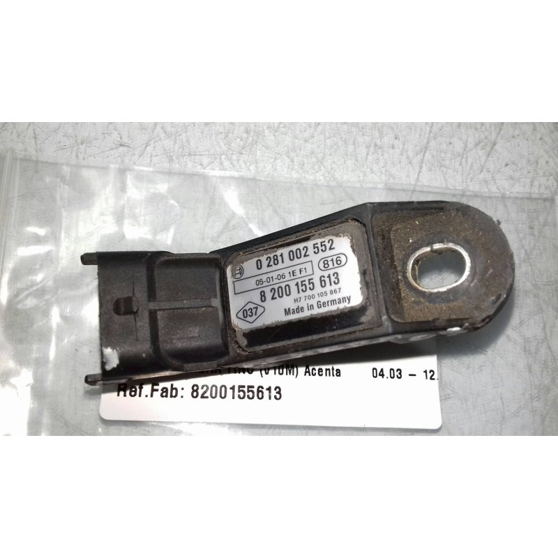 Recambio de sensor para nissan almera tino (v10m) acenta referencia OEM IAM 8200155613 0281002552 3 PINES