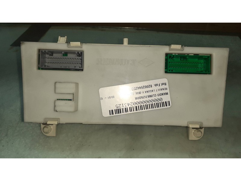 Recambio de mando climatizador para renault laguna ii (bg0) dynamique referencia OEM IAM 8200264425D 8200264425 DELPHI