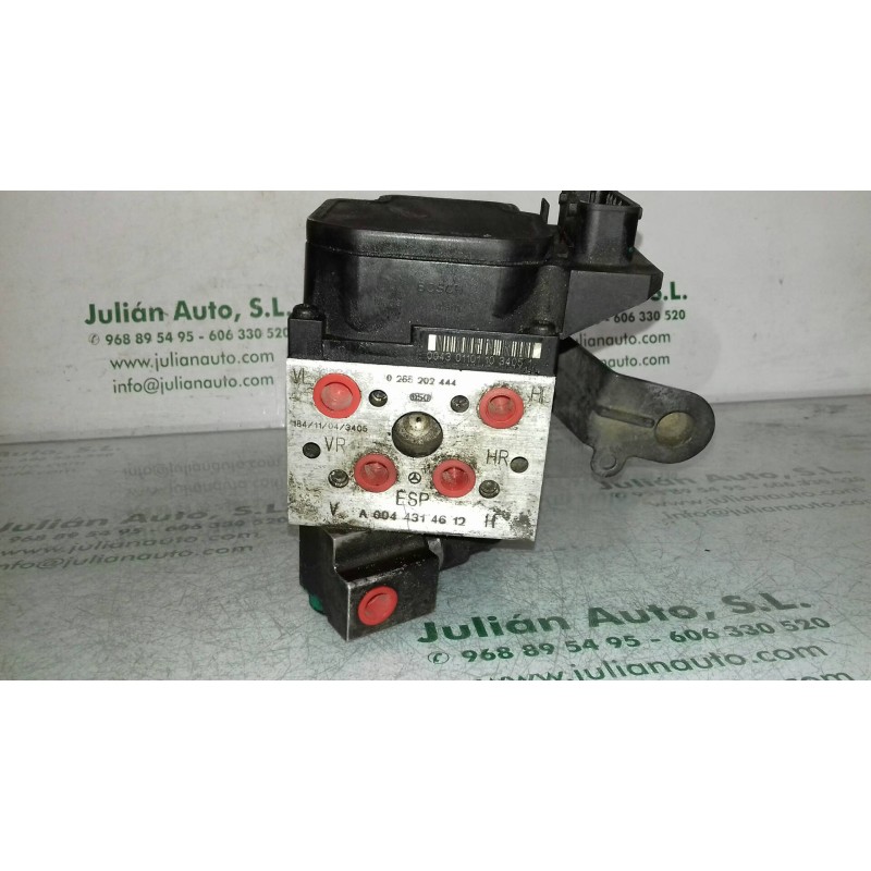 Recambio de abs para mercedes-benz clase s (w220) berlina 320 cdi (220.026) referencia OEM IAM A0044314612H 0265202444 