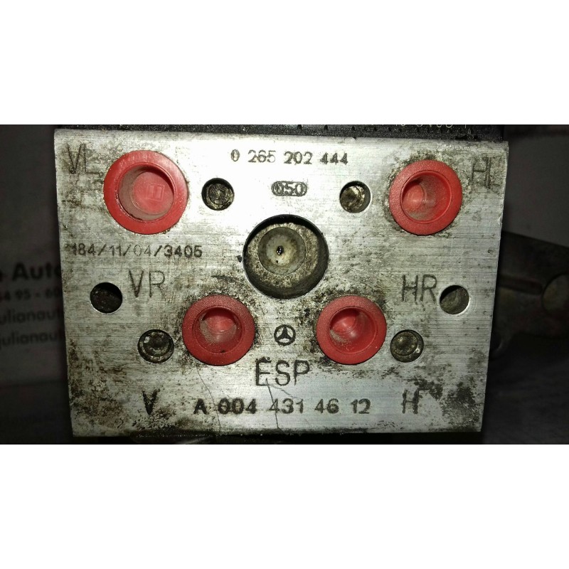 Recambio de abs para mercedes-benz clase s (w220) berlina 320 cdi (220.026) referencia OEM IAM A0044314612H 0265202444 