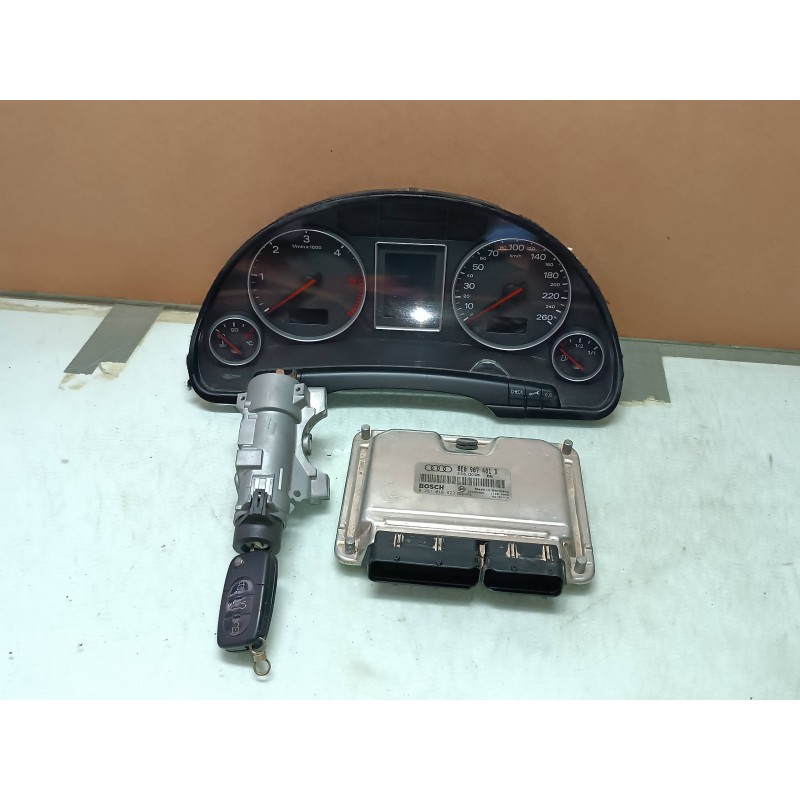 Recambio de centralita motor uce para audi a4 berlina (8e) 2.5 tdi quattro (132kw) referencia OEM IAM 8E0907401D 1036901830 KIT 