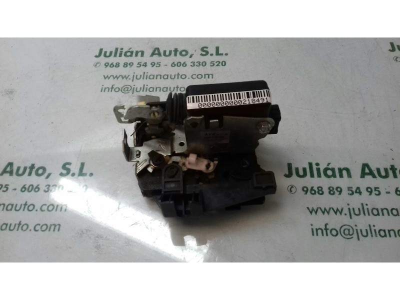 Recambio de cerradura puerta delantera derecha para dacia sandero básico referencia OEM IAM 8200735224 INTEVA AVE