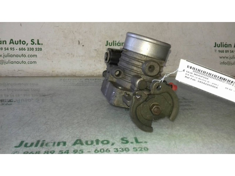 Recambio de caja mariposa para kia rio ls berlina (5-ptas.) referencia OEM IAM 0K9A220660A 0280140571 2 9540930002