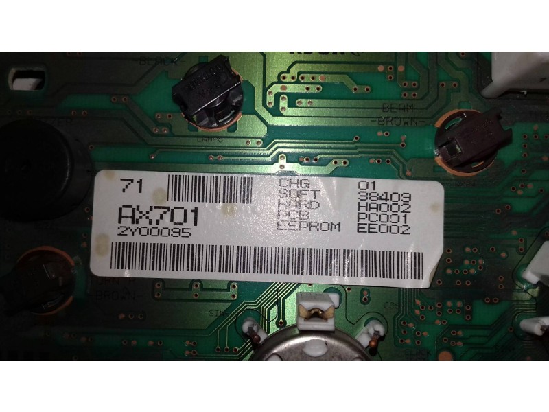 Recambio de cuadro instrumentos para nissan micra (k12e) acenta referencia OEM IAM AX701 2Y00095 