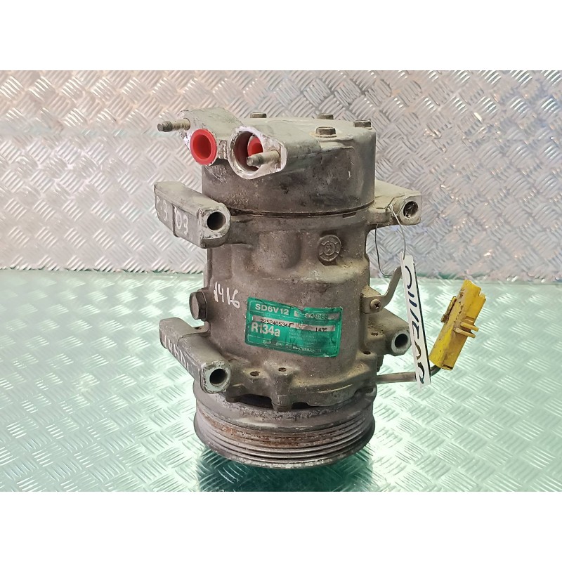 Recambio de compresor aire acondicionado para citroen c3 1.4 hdi premier referencia OEM IAM SD6V12 SD6V12 SANDEN