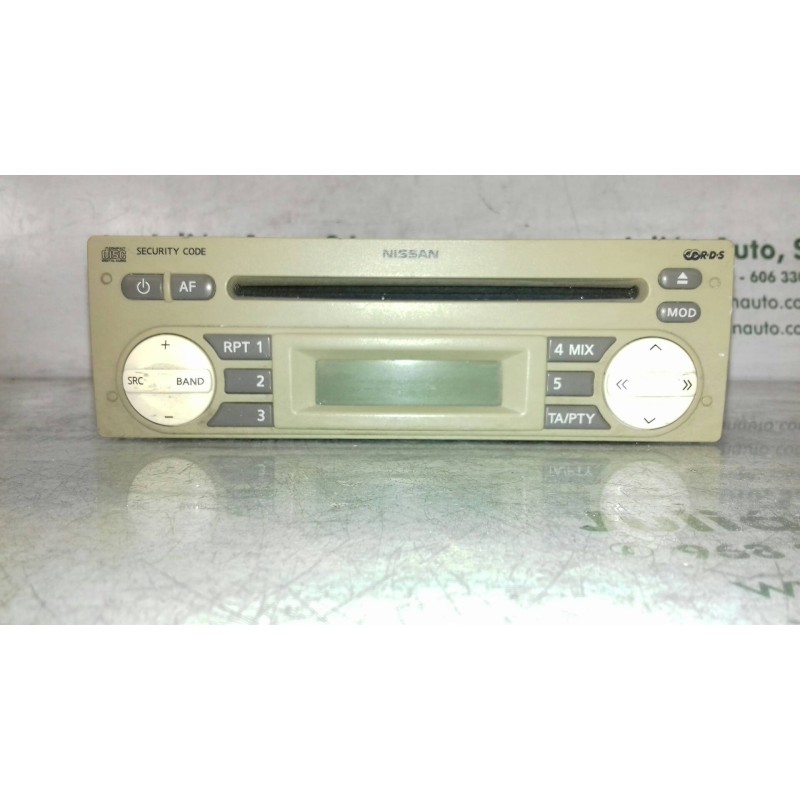 Recambio de sistema audio / radio cd para nissan micra (k12e) acenta referencia OEM IAM 7642347318 BP234746085448 